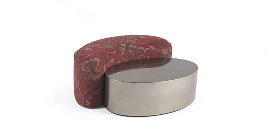FENDI CASA | Sandia Ottoman — Luxury Italian Furniture & Homeware